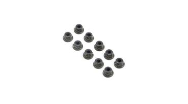 TLR M4 Flanged Lock Nuts (10) - TLR245017