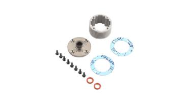 TLR Diff Housing Set, Aluminum (1): 5B, 5T, MINI WRC - TLR252010
