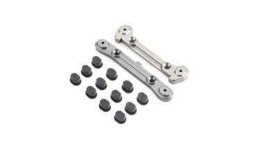 TLR Adjustable Rear Hinge Pin Brace w/Inserts: 5B,5T,MINI - TLR254001