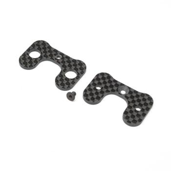 Team Losi Racing Carbon Wing Riser, 4mm: 22 5.0 - TLR331059