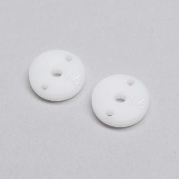 Team Losi Racing Machined Shock Pistons, 2.3mm, 2 x 1.6mm, G3 (2) - TLR333023