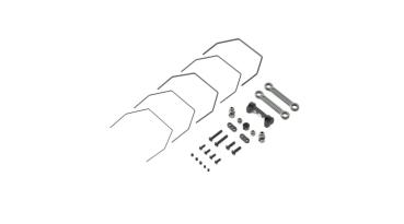 TLR Rear Sway Bar Set, Laydown: 22 4.0 - TLR334040