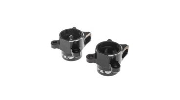 TLR VHA Hub Body Set, Aluminum, Black: 22 5.0 - TLR334071