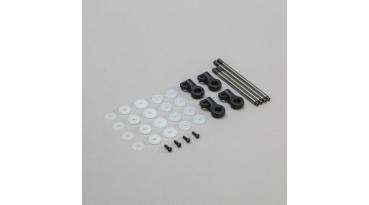 TLR 3.5mm Shock Shaft Conversion: 8X - TLR344035