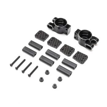 Team Losi Racing Rear Hub, Aluminum: 8X, 8XE 2.0 - TLR344053