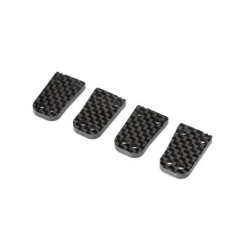 Team Losi Racing Rear Hub C Plate Carbon: 8X 8XE 2.0 - TLR344057