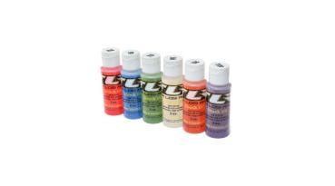 TLR Shock Oil 6Pk, 50,60,70,80,90,100, je59ml - TLR74021