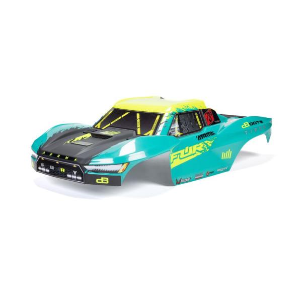 Arrma 1/10 FURY Painted Decaled Trimmed Body Set, Green - ARA-2120