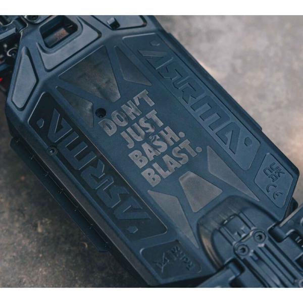 Arrma 1/18 GRANITE GROM MEGA 380 Brushed 4X4 Monster Truck RTR with Battery & Charger Blue - ARA2102T1