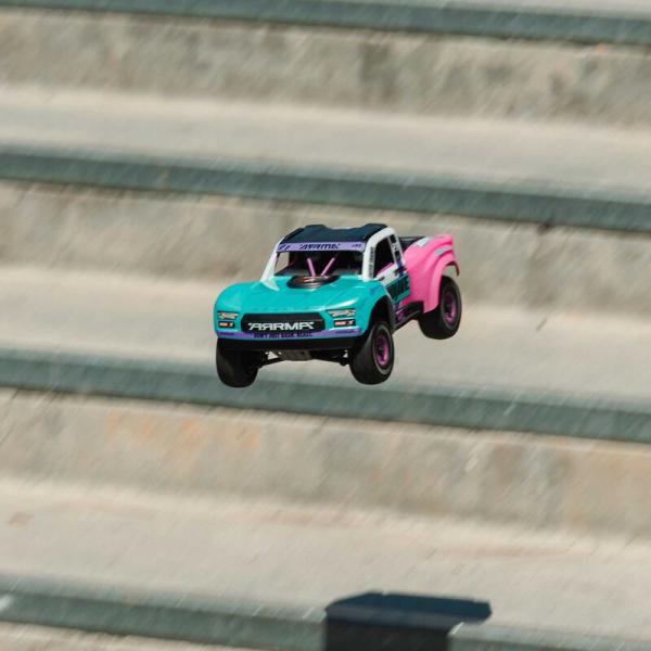 Arrma 1/16 MOJAVE GROM 223S DSC 4X4 RTR Brushless Desert Truck Offroad RC-Car Teal - ARA2304ST1