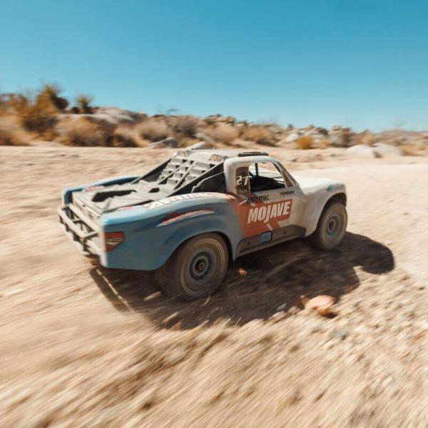Arrma 1/16 MOJAVE GROM 223S DSC 4X4 RTR Brushless Desert Truck Offroad RC-Car, White - ARA2304ST2