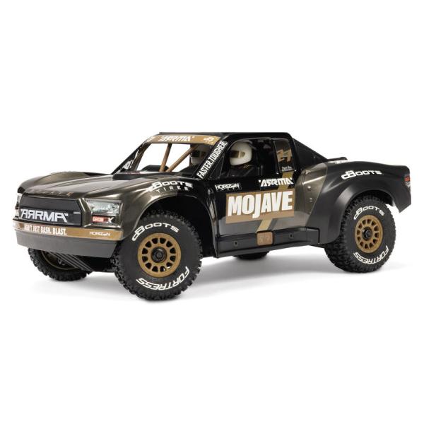 Arrma 1/16 MOJAVE GROM 223S DSC 4X4 RTR Brushless Desert Truck Offroad RC-Car, Black - ARA2304T1
