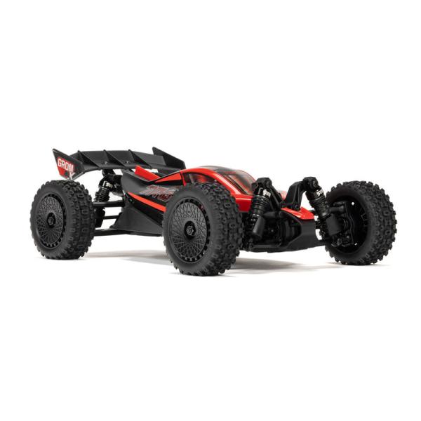 Arrma 1/14 TYPHON GROM 223S DSC 4X4 RTR Brushless Buggy Offroad RC-Car, Red - ARA2306ST1