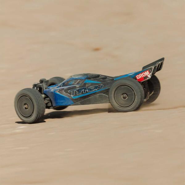 Arrma 1/14 TYPHON GROM 223S DSC 4X4 RTR Brushless Buggy RC-Offrad Car, Blue (Battery & Charger Included) - ARA2306ST2