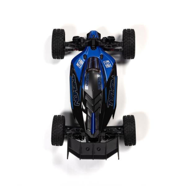Arrma 1/14 TYPHON GROM 223S DSC 4X4 RTR Brushless Buggy RC-Offrad Car, Blue (Battery & Charger Included) - ARA2306ST2