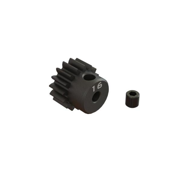 Arrma 16T 0.8Mod 1/8" Bore CNC Steel Pinion Gear - ARA311078