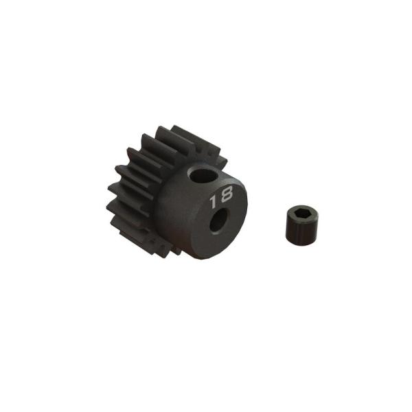 Arrma 18T 0.8Mod 1/8" Bore CNC Steel Pinion Gear - ARA311080