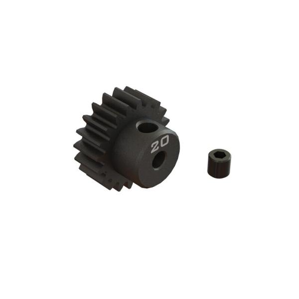 Arrma 20T 0.8Mod 1/8" Bore CNC Steel Pinion Gear - ARA311082