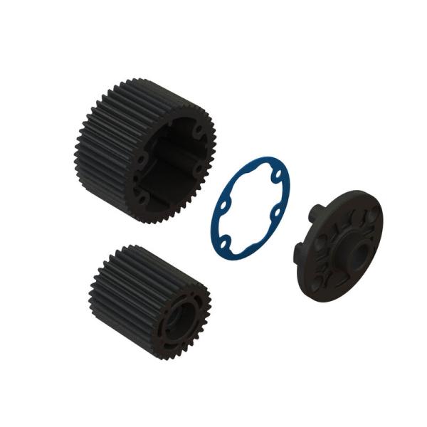 Arrma Diff Case and Idler Gear Set (47/29T 0.8M) - ARA311095
