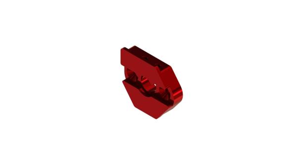 Arrma Sliding Motor Mount Plate 50 Series (Red) - ARA320538