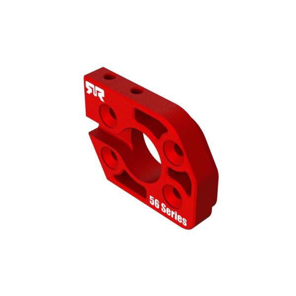 Arrma Aluminum Motor Plate 56 Series Red - ARA320591