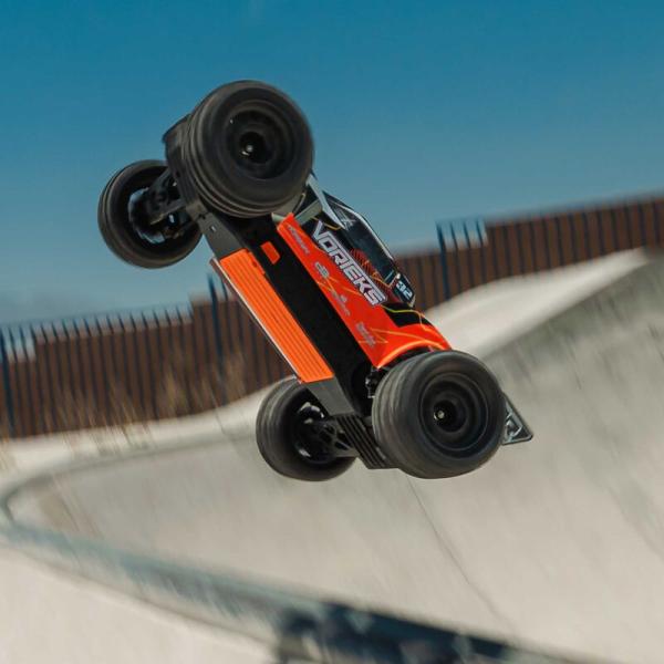 Arrma 1/10 VORTEKS MEGA 550 2WD Stadium Truck RTR with Battery & Charger Orange - ARA3205ST1