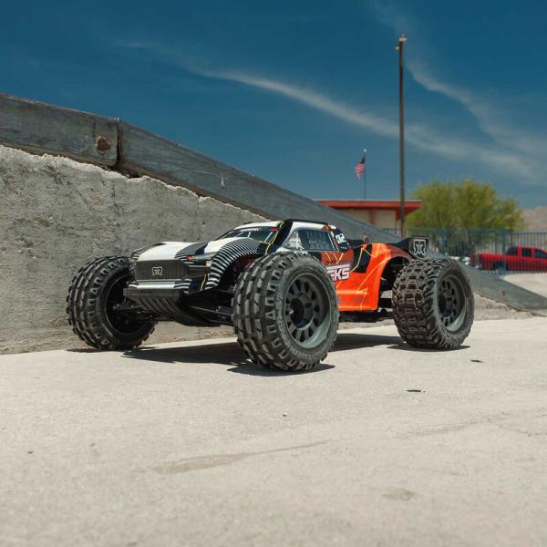 Arrma 1/10 VORTEKS MEGA 550 2WD Stadium Truck RTR with Battery & Charger Orange - ARA3205ST1
