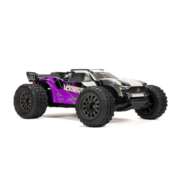 Arrma 1/10 VORTEKS MEGA 550 2WD Stadium Truck RTR with Battery & Charger Purple - ARA3205ST2