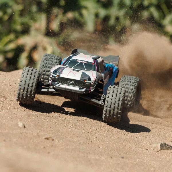 Arrma 1/10 VORTEKS MEGA 550 2WD Stadium Truck RTR Blue - ARA3205T1