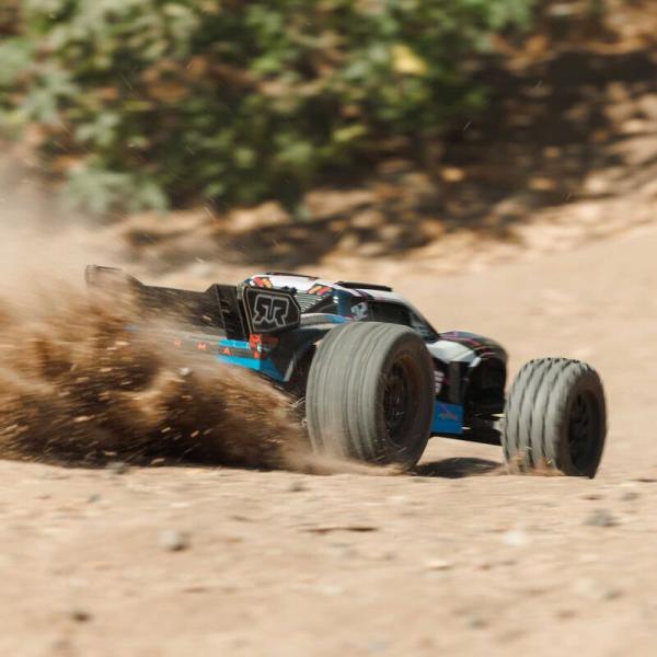 Arrma 1/10 VORTEKS MEGA 550 2WD Stadium Truck RTR Blue - ARA3205T1