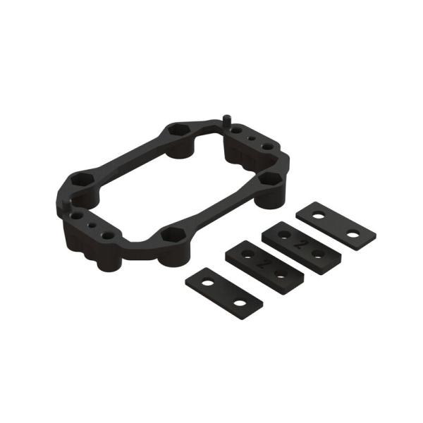 Arrma Aluminum Servo Mount Plastic Holder Set - ARA320650