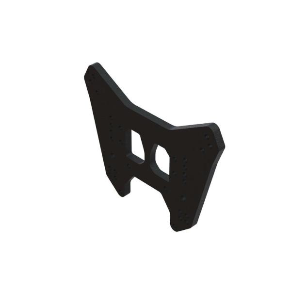 Arrma Rear Shock Tower Aluminum Black - ARA320687