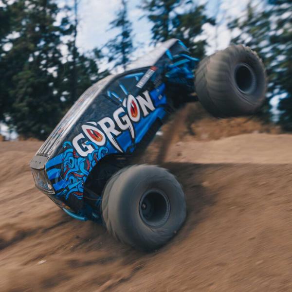 Arrma 1/10 GORGON 4X2 MEGA 550 Brushed Monster Truck RTR - ARA3230T1
