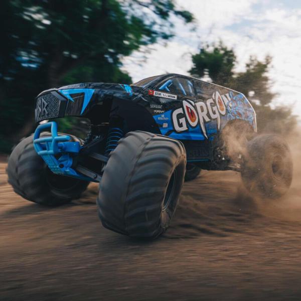 Arrma 1/10 GORGON 4X2 MEGA 550 Brushed Monster Truck RTR - ARA3230T1
