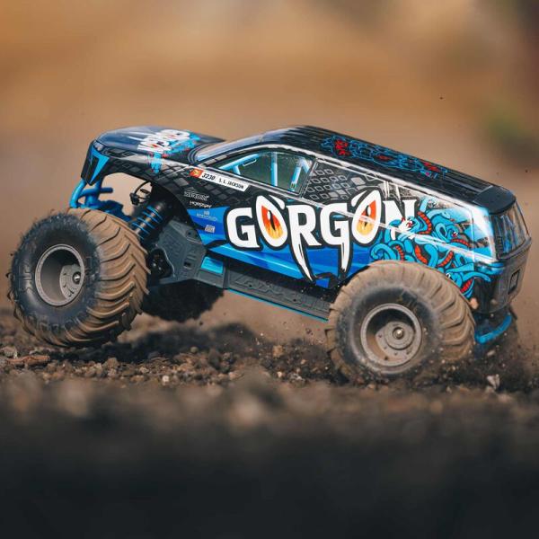 Arrma 1/10 GORGON 4X2 MEGA 550 Brushed Monster Truck RTR - ARA3230T1