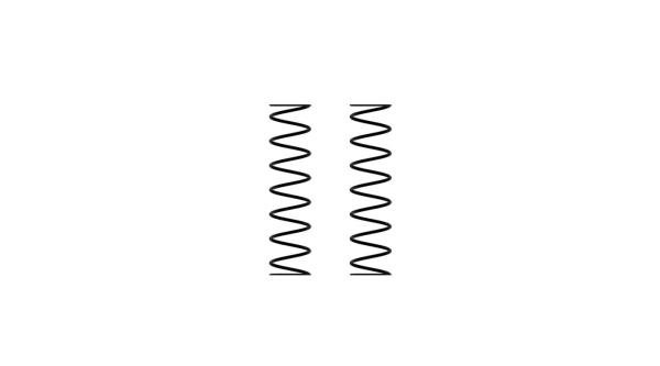 Arrma Shock Springs: 130mm 2.21N/mm (19.56lb/in)(2) - ARA330573