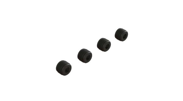 Arrma Hub Nut (Red) (4) - ARA330582