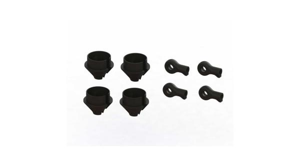 Arrma HD Shock Rod End and Spring Cup Set (2 Pairs) - ARA330608