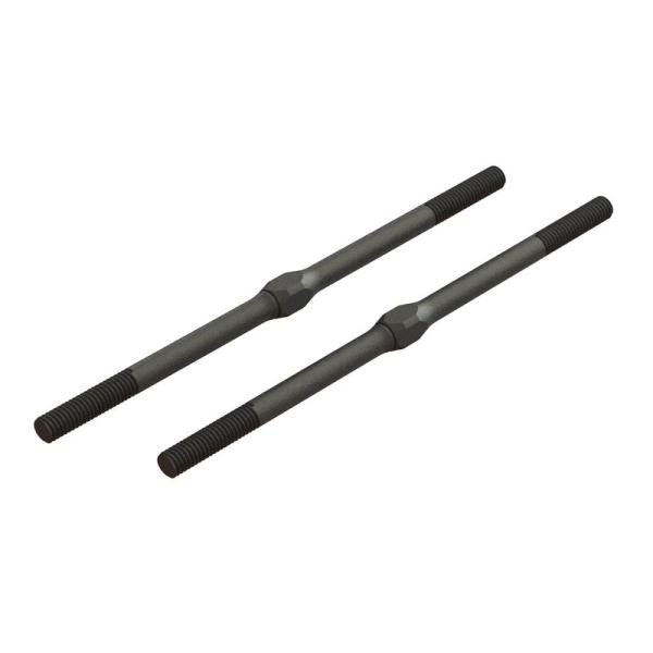 Arrma Steel Turnbuckle M4x95mm Black (2) - ARA330717