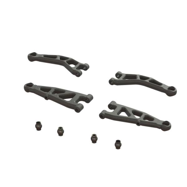 Arrma Front Suspension Arm Set A: GROM - ARA330809