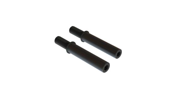 Arrma Steel Steering Post 6x40mm (Black) (2) - ARA340159