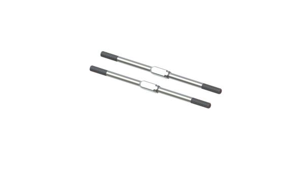 Arrma Steel Turnbuckle M4x95mm Silver (2) - ARA340175
