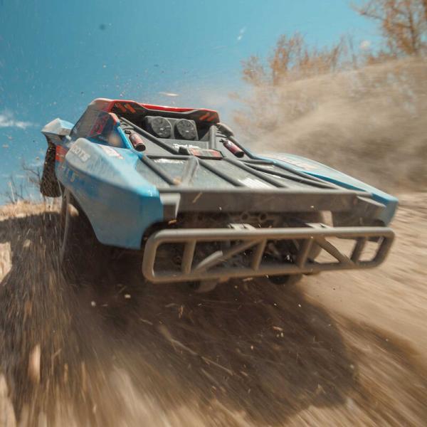 Arrma 1/10 FURY 223S DSC 2WD RTR Brushless Short Course Truck RC-Offroad Car, Blue - ARA3521T1