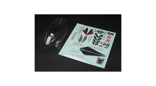 Arrma Typhon 4x4 Clear Body with Decals - ARA402270