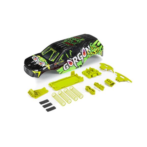 Arrma GORGON Painted Decaled Body Set Fluorescent Yellow - ARA402349