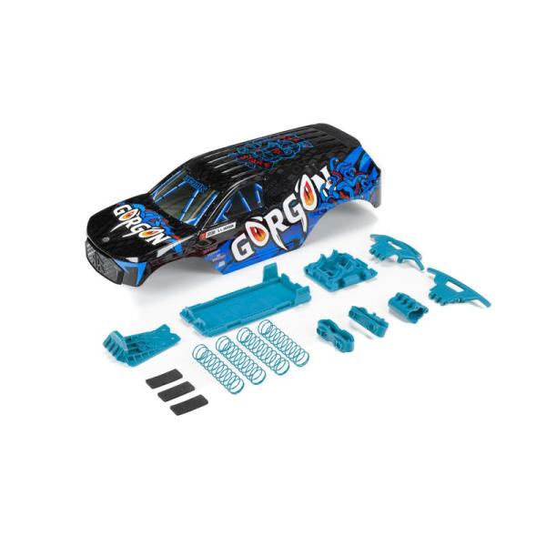 Arrma GORGON Painted Decaled Trimmed Body Set Blue - ARA402355