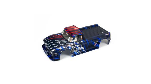 Arrma INFRACTION 6S BLX Painted Body Blue/Red - ARA410005
