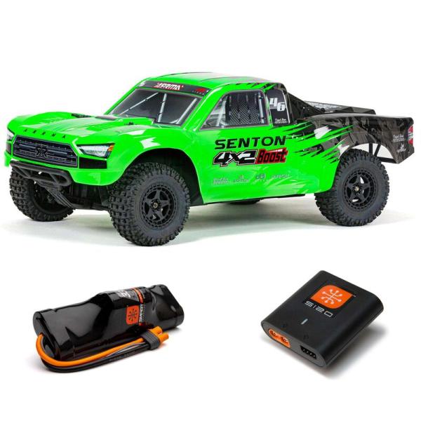 Arrma SENTON BOOST 4X2 550 Mega 1/10 2WD SC Smart Gr/Blk RC-Car - ARA4103SV4T1