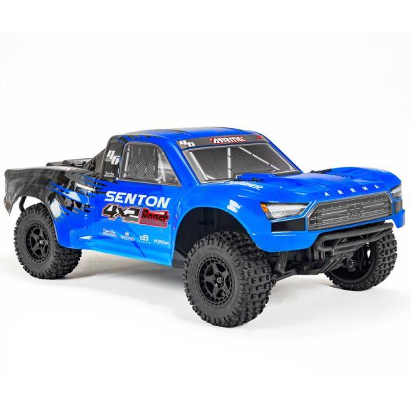 Arrma SENTON BOOST 4X2 550 Mega 1/10 2WD SC Smart Bl/Blk RC-Car RTR - ARA4103SV4T2