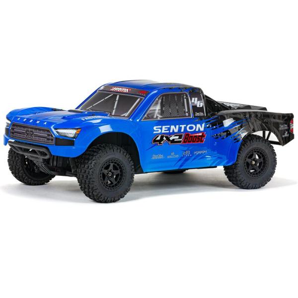 Arrma SENTON BOOST 4X2 550 Mega 1/10 2WD SC Blue/Black RC-Car RTR - ARA4103V4T2